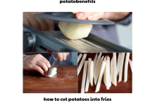 how to cut potatoes into fries